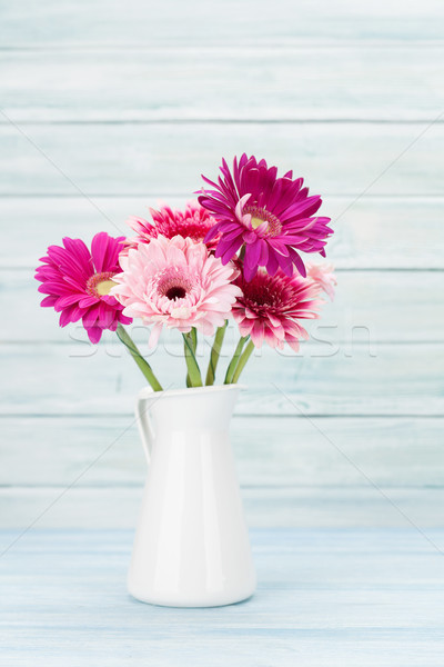 Gerbera flowers bouquet Stock photo © karandaev