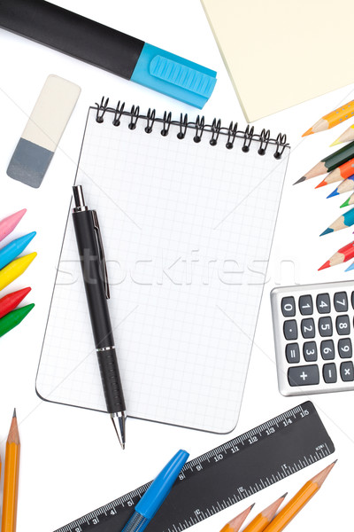 Stock photo: School and office tools