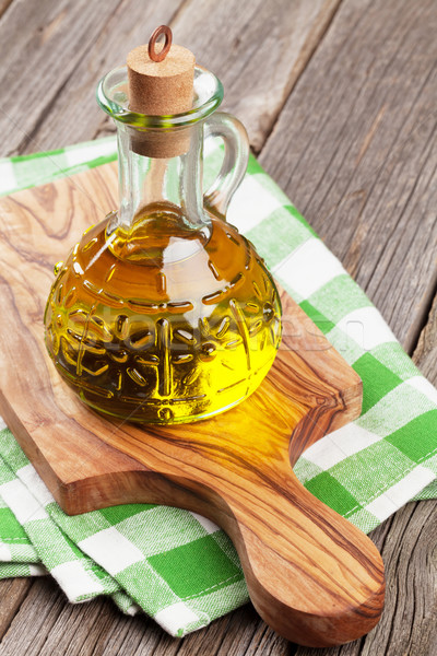 Olive oil bottle Stock photo © karandaev