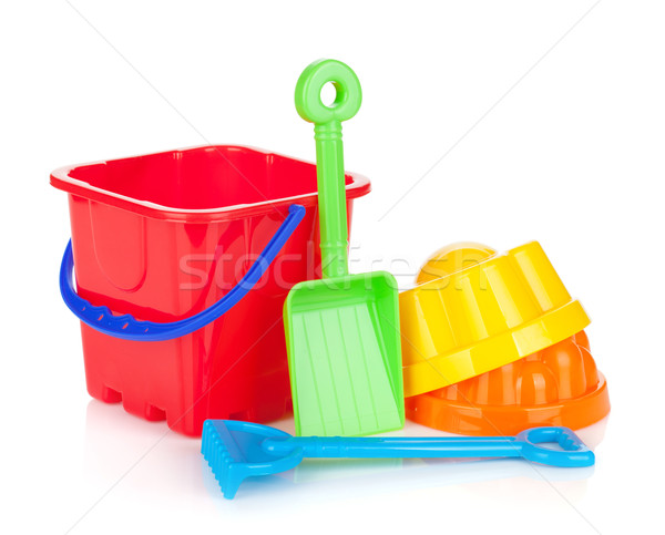 Stock photo: Baby beach sand toys