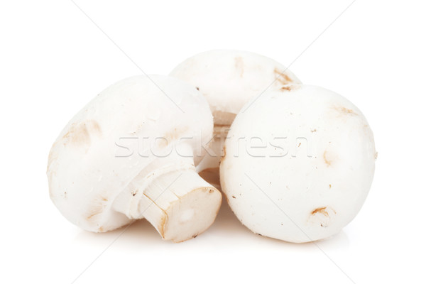 香蕈 蘑菇 孤立 白 性質 健康 商業照片 © karandaev