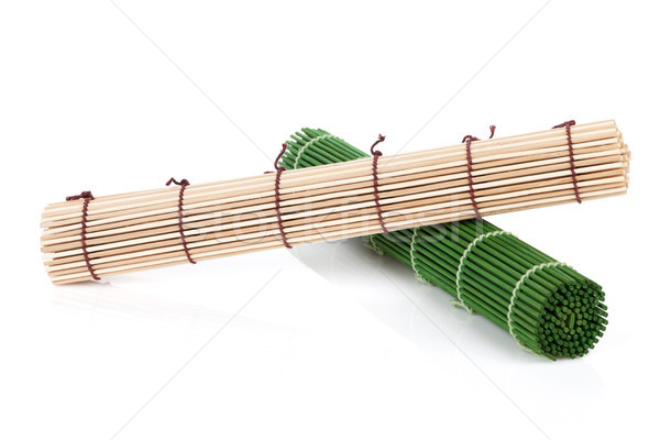 Bamboo mats Stock photo © karandaev