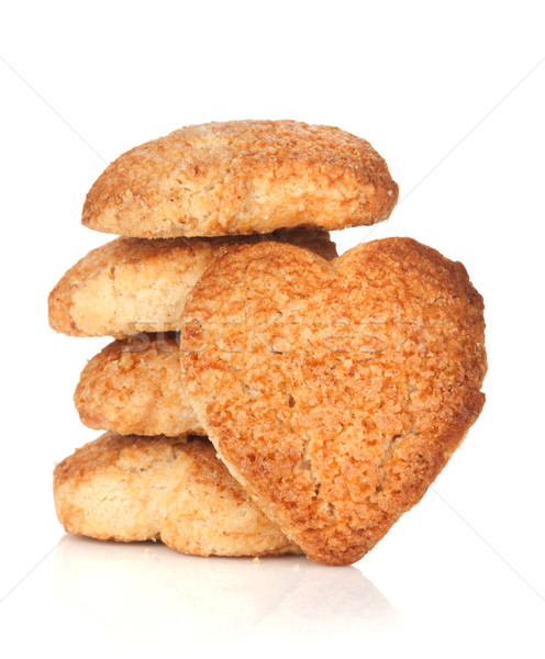 Heart shaped cookies Stock photo © karandaev