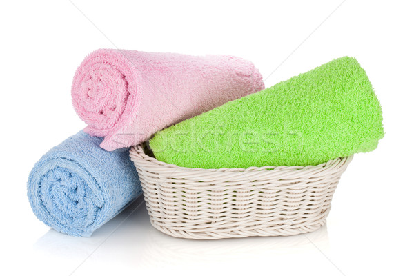Colorful towels Stock photo © karandaev