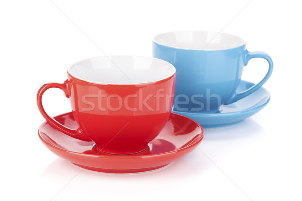 Couple of tea cups Stock photo © karandaev