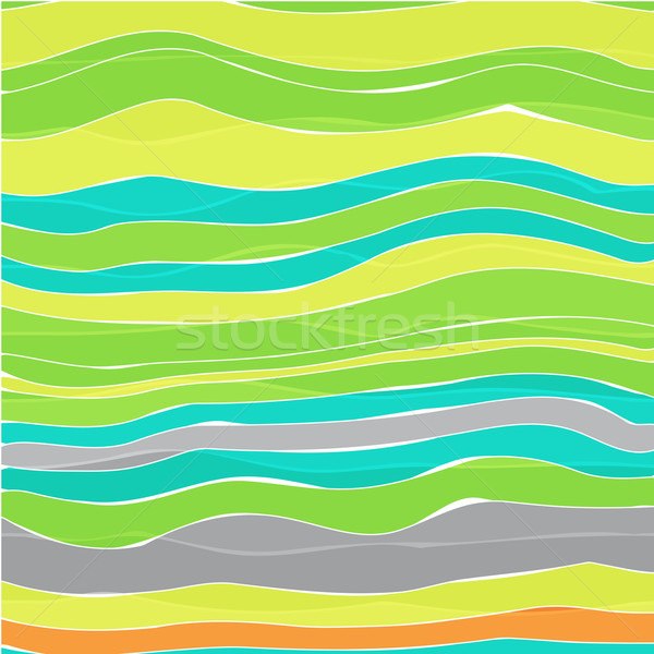 Kleurrijk gestreept golf abstract textuur ontwerp Stockfoto © karandaev