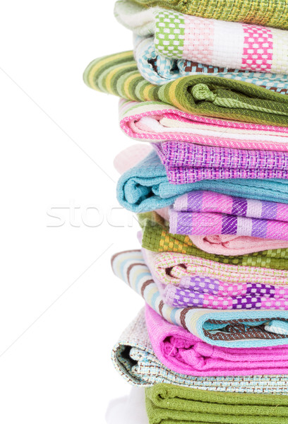 Kitchen towels Stock photo © karandaev