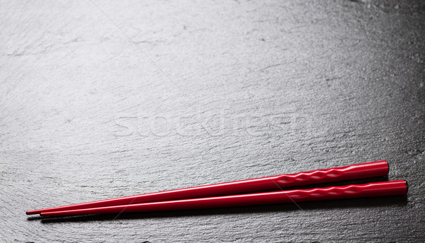 Japanese sushi chopsticks Stock photo © karandaev