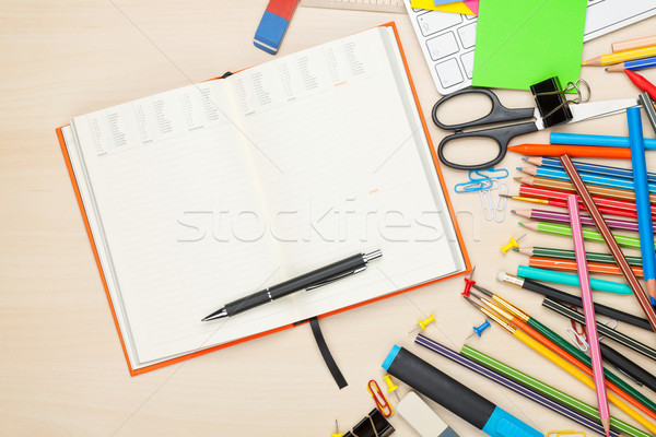 School and office supplies Stock photo © karandaev