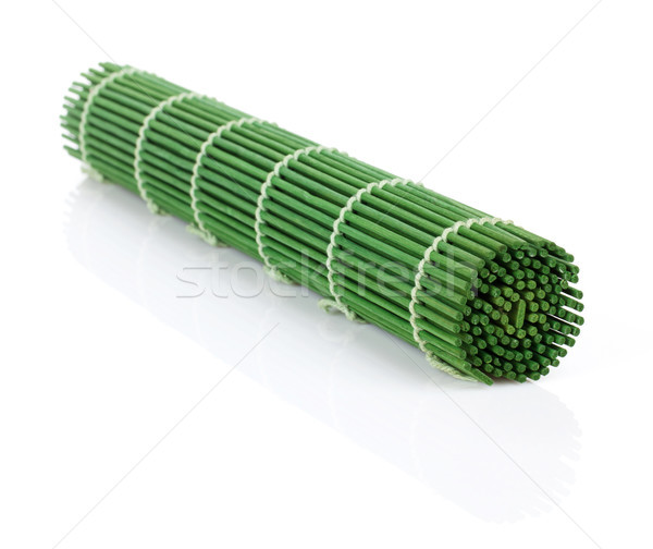 Bamboo mat Stock photo © karandaev