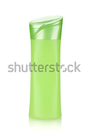 Foto stock: Cosméticos · garrafa · isolado · branco · corpo · beleza