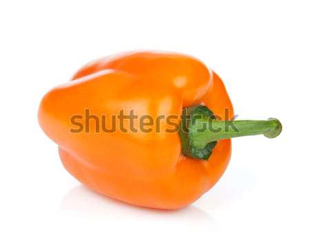 Orange bell pepper Stock photo © karandaev