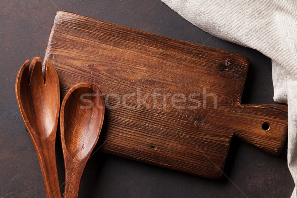 Old kitchen utensils Stock photo © karandaev
