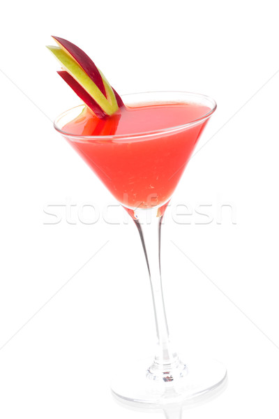 Stockfoto: Cocktail · collectie · paradijs · geïsoleerd · witte · water