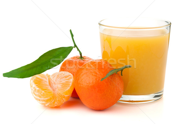 Tangerine juice Stock photo © karandaev