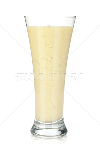 Banana milk smoothie Stock photo © karandaev