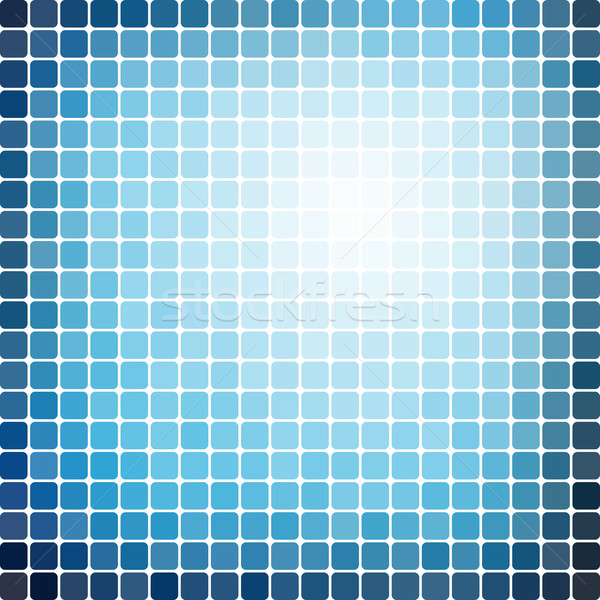 Résumé pixel mosaïque gradient coloré affaires [[stock_photo]] © karandaev