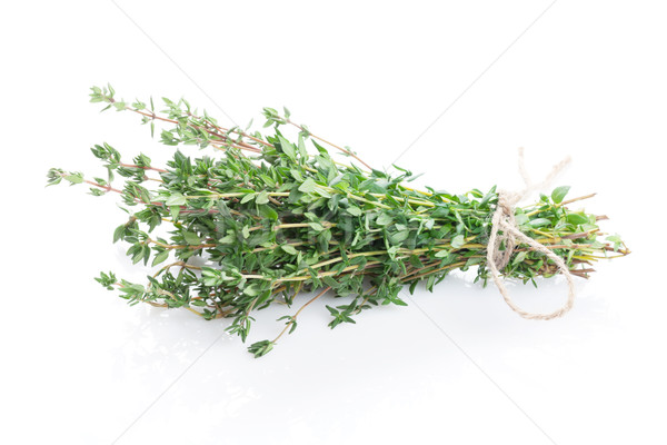 Fresh garden thyme herb Stock photo © karandaev