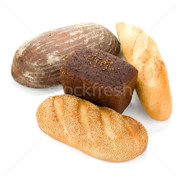 Four loafs of bread Stock photo © karandaev