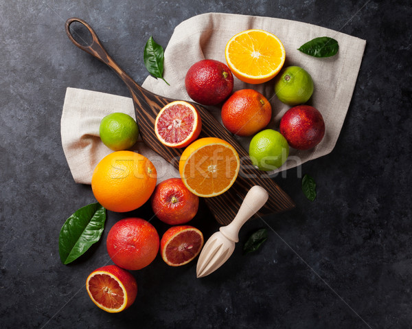 Fresh citruses Stock photo © karandaev