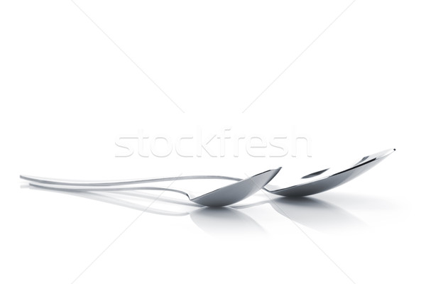 Silverware or flatware set of spoons Stock photo © karandaev