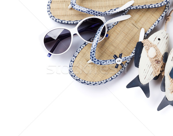 Beach accessories Stock photo © karandaev