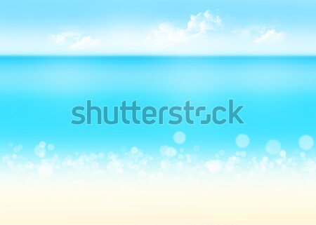 морем песок Blue Sky природы аннотация фон Сток-фото © karandaev