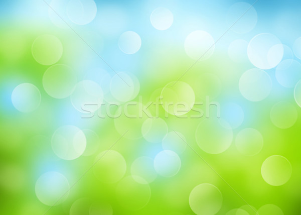 Toamnă bokeh abstract colorat vară iarbă Imagine de stoc © karandaev