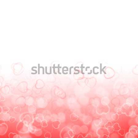 Valentine's day pink hearts background Stock photo © karandaev