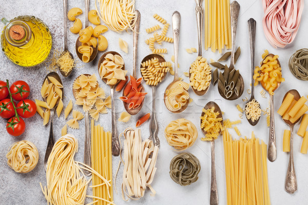 Stock photo: Various pasta