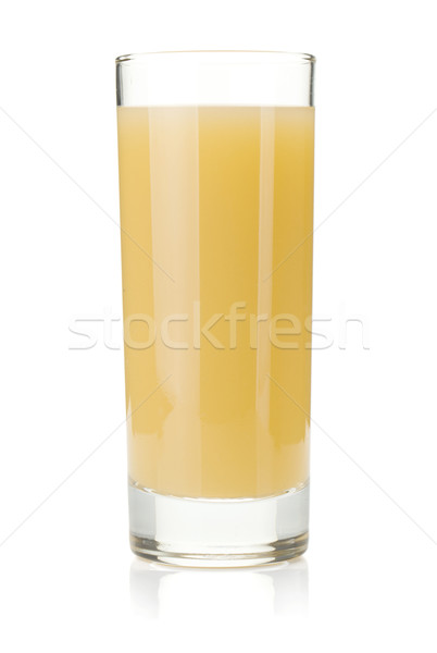 梨 果汁 玻璃 孤立 白 食品 商業照片 © karandaev