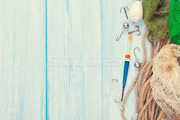 Stock photo: Fishing equipment