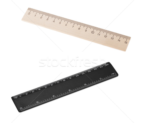 Two rulers Stock photo © karandaev