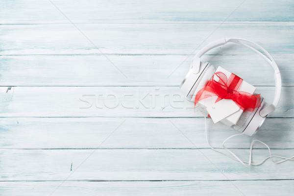 Christmas music gift Stock photo © karandaev