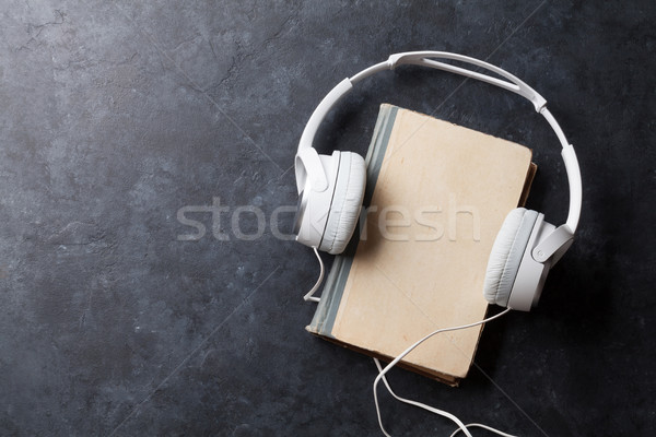 Audio book concept Stock photo © karandaev