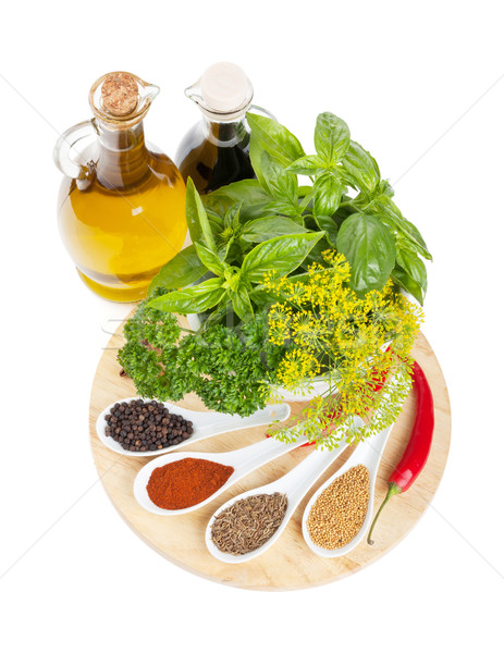 [[stock_photo]]: Coloré · herbes · épices · assaisonnement · aromatique · ingrédients