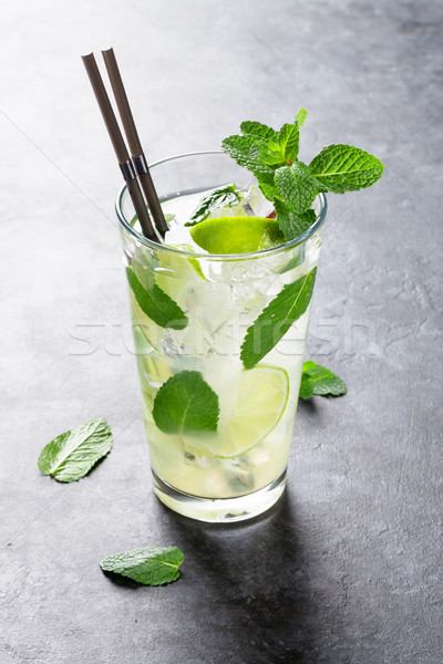 Mojito cocktail Stock photo © karandaev