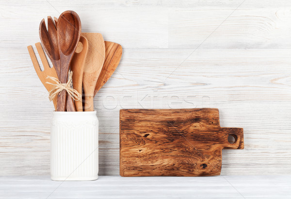 Stock photo: Kitchen utensils