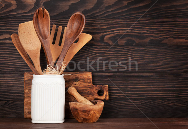 Stock photo: Kitchen utensils