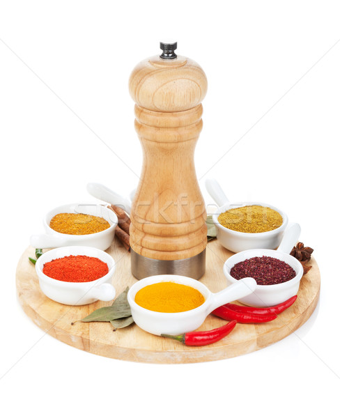Various spices selection Stock photo © karandaev