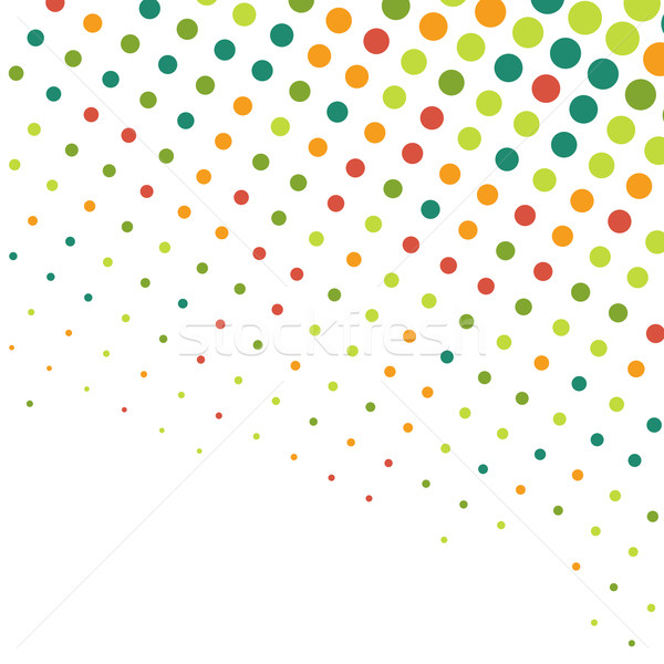 Stock photo: Abstract dotted colorful background