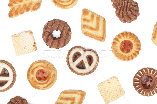 Various cookies pattern Stock photo © karandaev