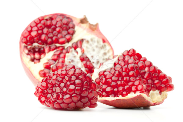 Red pomegranate fruit Stock photo © karandaev