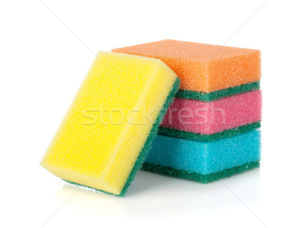 Colored sponges Stock photo © karandaev