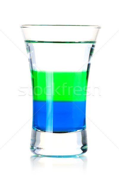 Stock photo: Shot cocktail collection: Anabolic