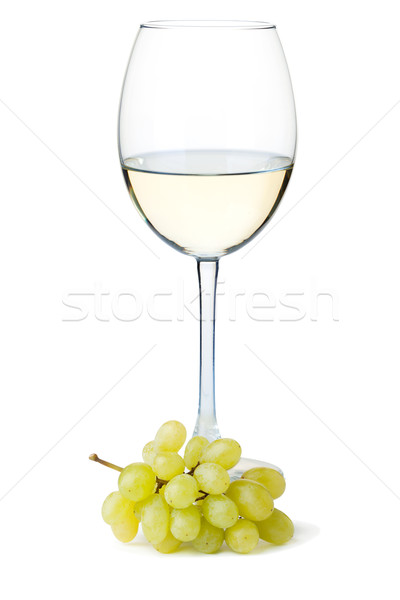 Stock fotó: Fehérbor · szőlő · fehér · bor · asztal · bár
