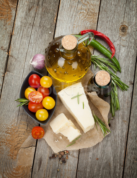 Herbs, spices and seasoning Stock photo © karandaev