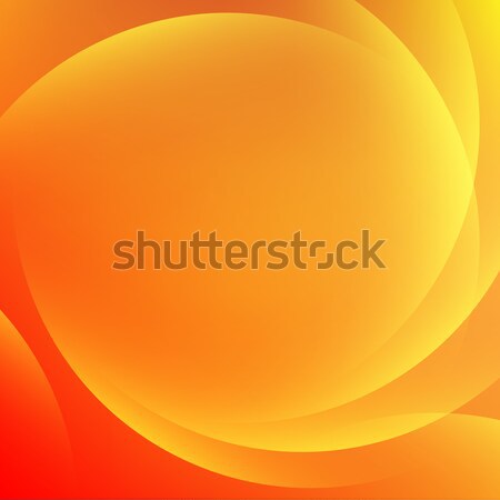Orange light gradient background Stock photo © karandaev
