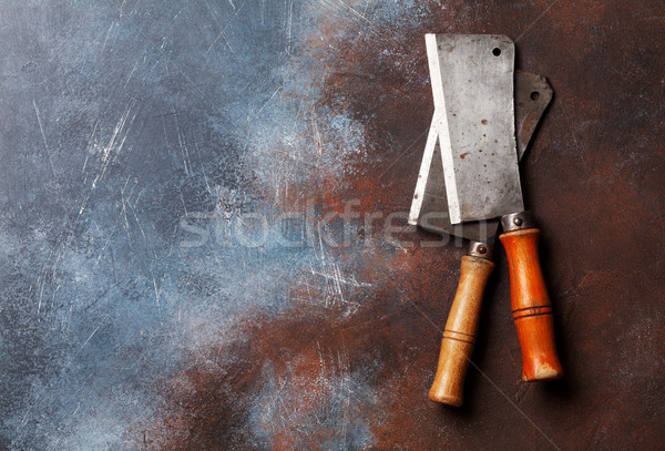 Vintage kitchen utensils Stock photo © karandaev