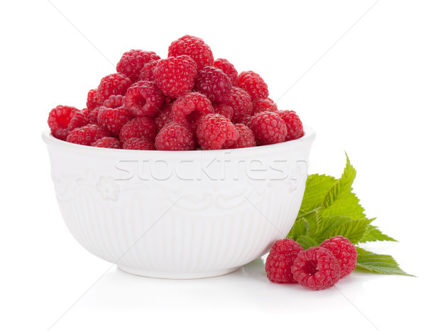 Ripe raspberries Stock photo © karandaev